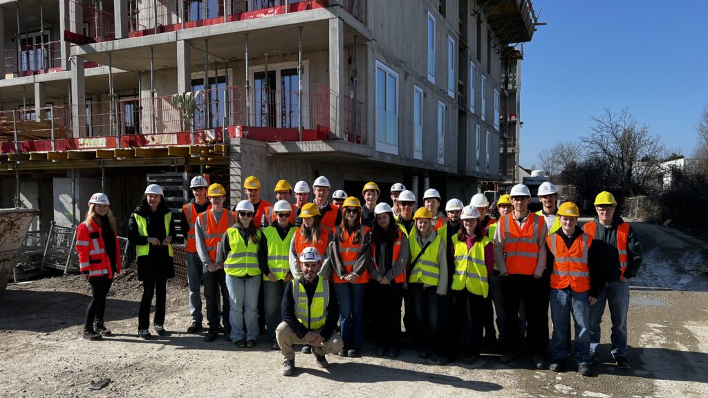 Baustellenbesichtigung der 4XHBT