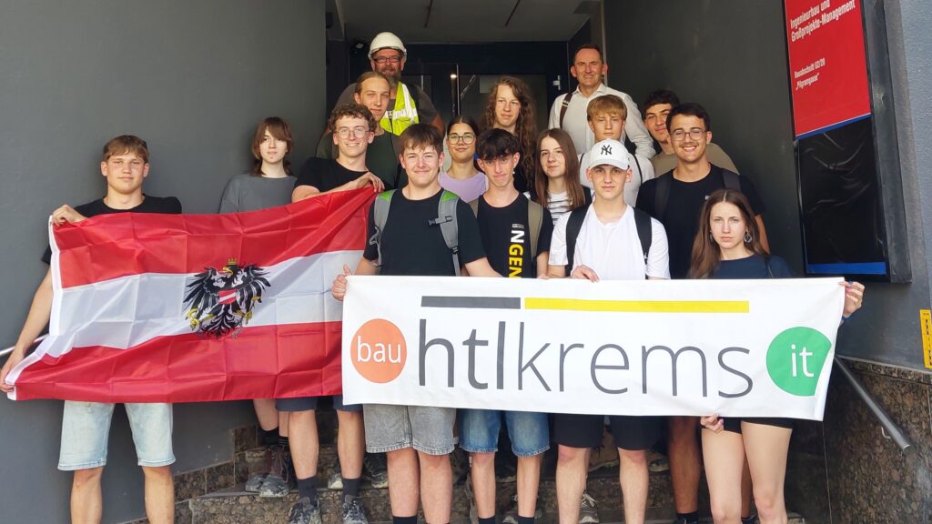 Baustellenbesichtigung in Wien